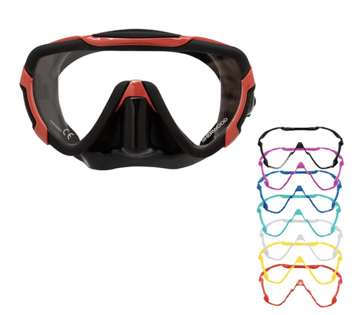 SHERWOOD Mimic Mask w/ 6 Color Inserts