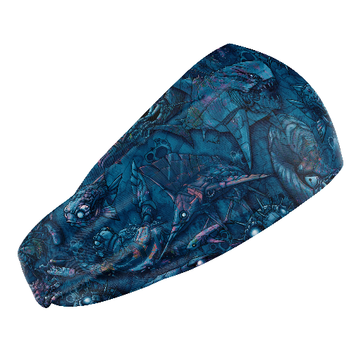 [SFA037HB] SPACEFISH Clockwork Ocean Scuba Headband 